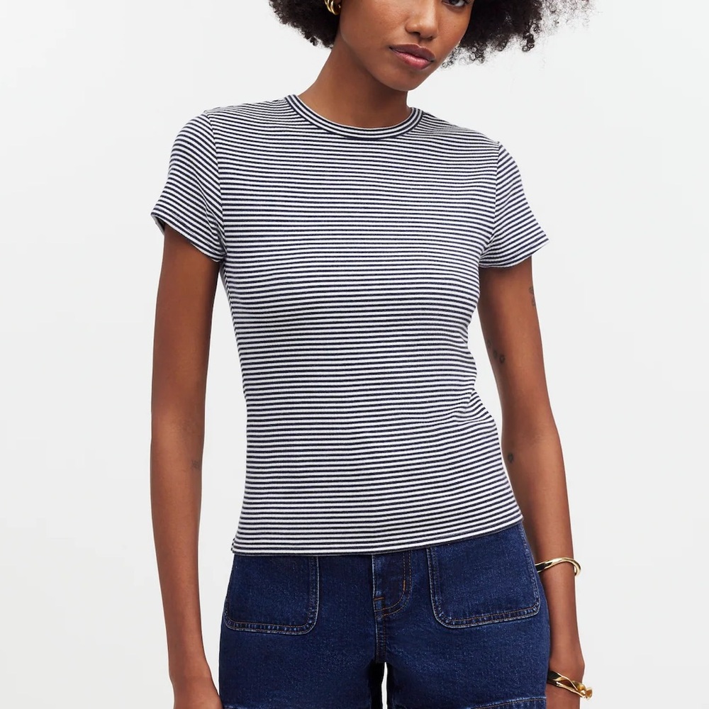 Madewell Drapey Rib Tee
